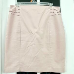 EXPRESS Pink Pintuck Pencil Skirt (Size 12)